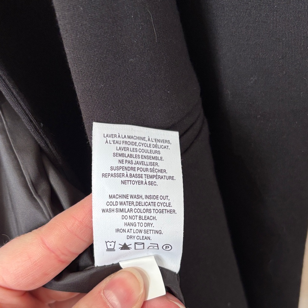 Reitmans Size 22 Women's Black Open-Front Blazer - Picture 6 of 8